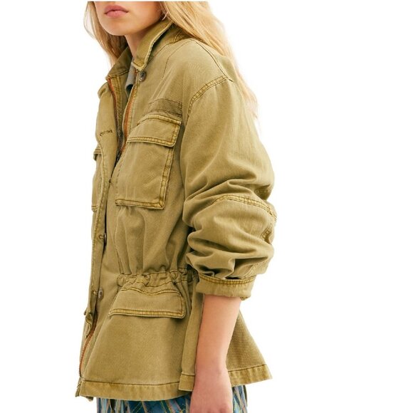 💥Free People Seize The Day Military Jacket - Picture 5 of 16